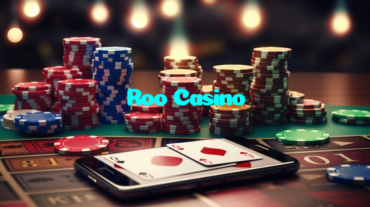 Roo Casino casino presented on mobile device in Pakistan with slots and live games